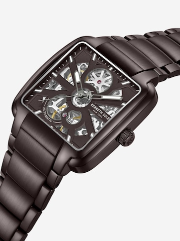 Kenneth Cole Analoog horloge 'Broome' in Bruin