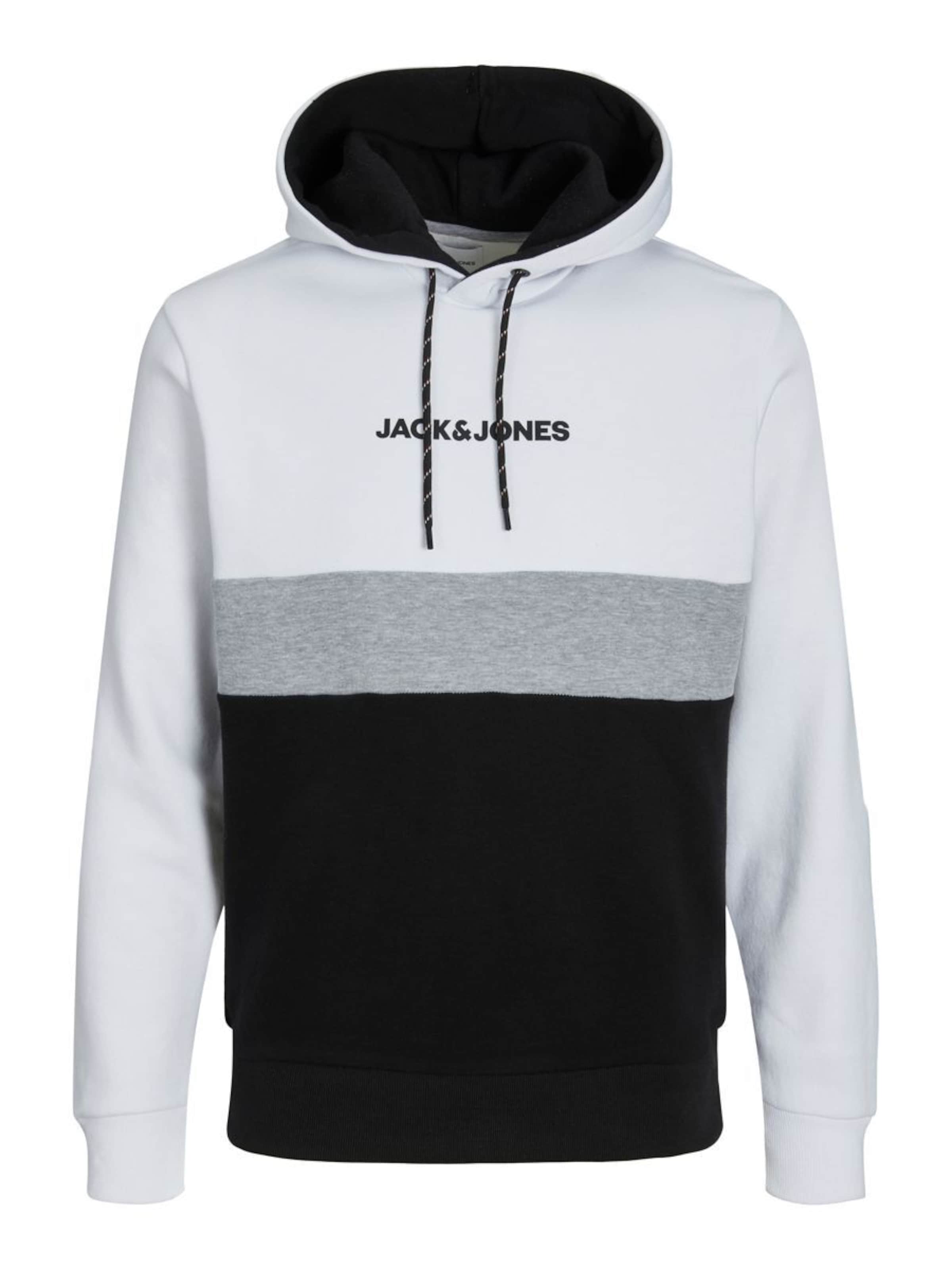 JACK & JONES Sweatshirt 'JJEReid' in Schwarz: Vorderseite