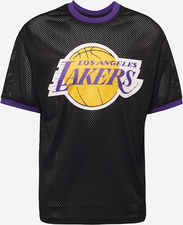 NEW ERA Shirt 'NBA' in Zwart: voorkant