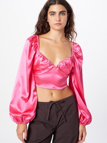 NLY by Nelly Blouse in Pink: front