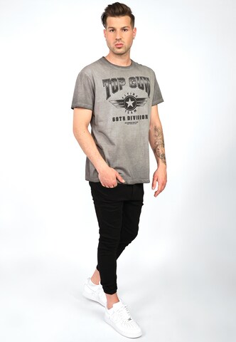 TOP GUN Shirt in Grey
