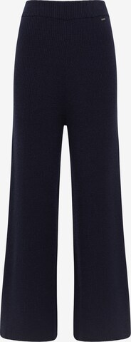 DreiMaster Vintage Wide leg Broek in Blauw: voorkant