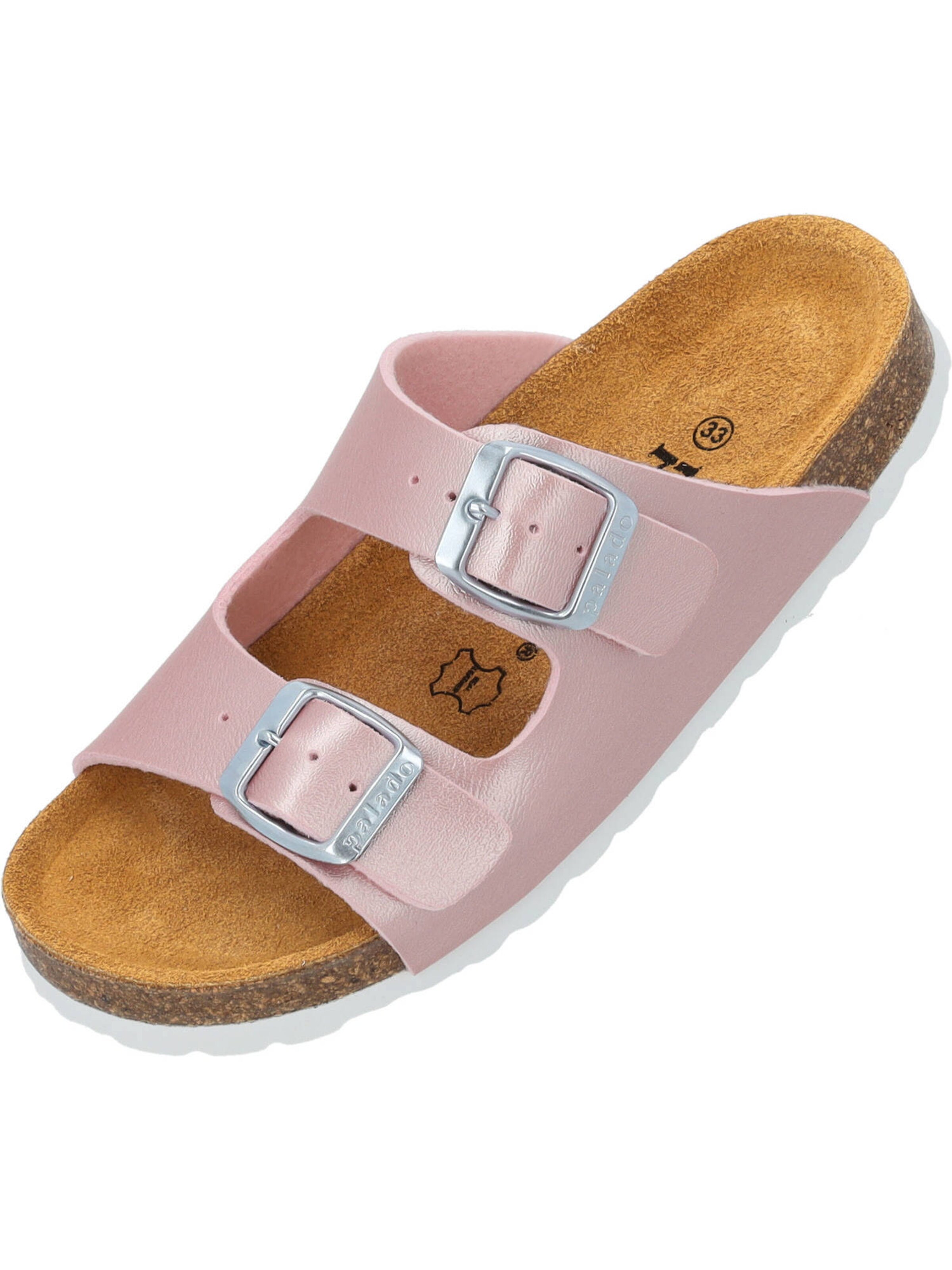 Sandale 'Korfu' de la Palado pe roz: față