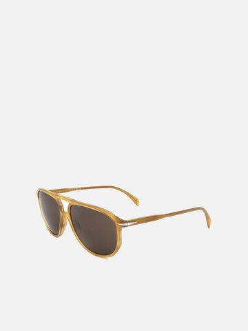 Lunettes de soleil David Beckham en jaune
