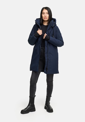 Manteau d’hiver 'Winterzart 14' NAVAHOO en bleu