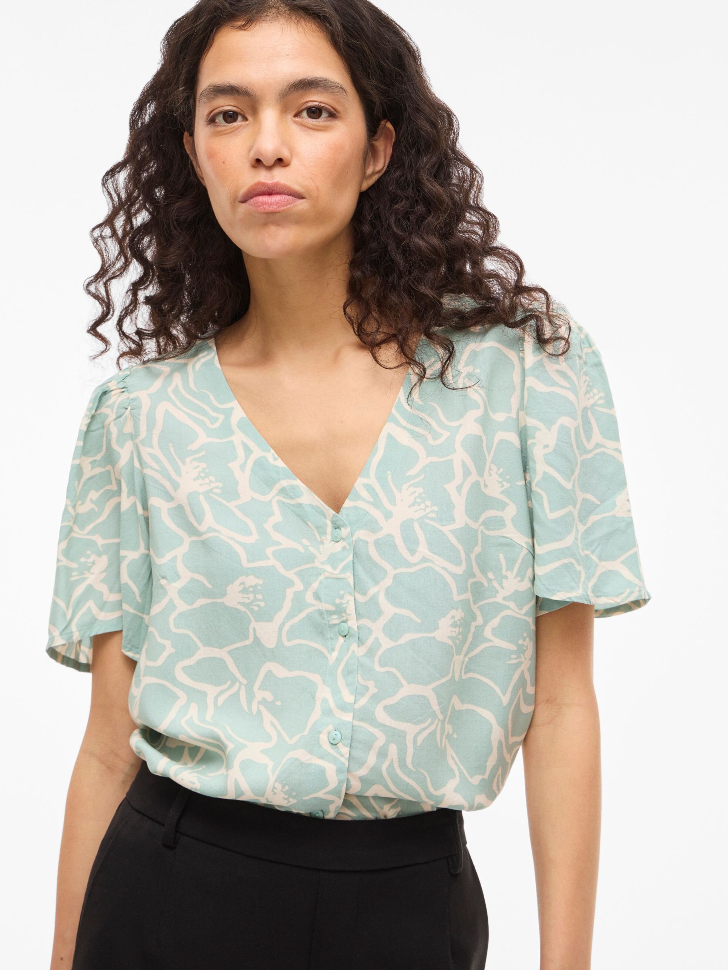 VILA Bluse 'VIGRACE' i blå