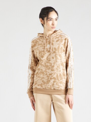 ADIDAS ORIGINALS Sweatshirt in Beige: voorkant