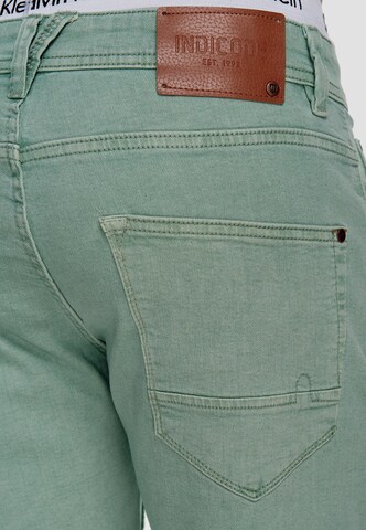 Regular Jean ' Page ' INDICODE JEANS en vert