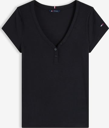 Tommy Jeans Koszulka w kolorze czarny: przód