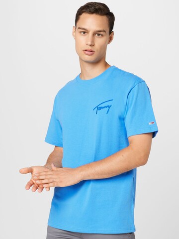Tommy Jeans T-Shirt in Blau: Vorderseite