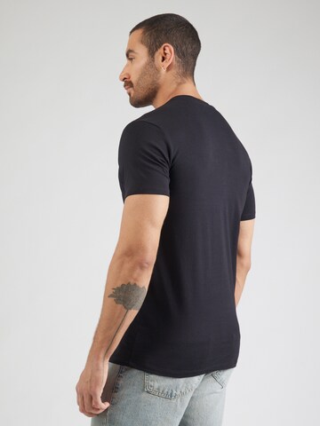 SELECTED HOMME Футболка 'SLHROLAND' в Черный