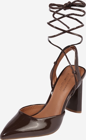 CALL IT SPRING Slingback Pumps 'NICKI' in Brown: front