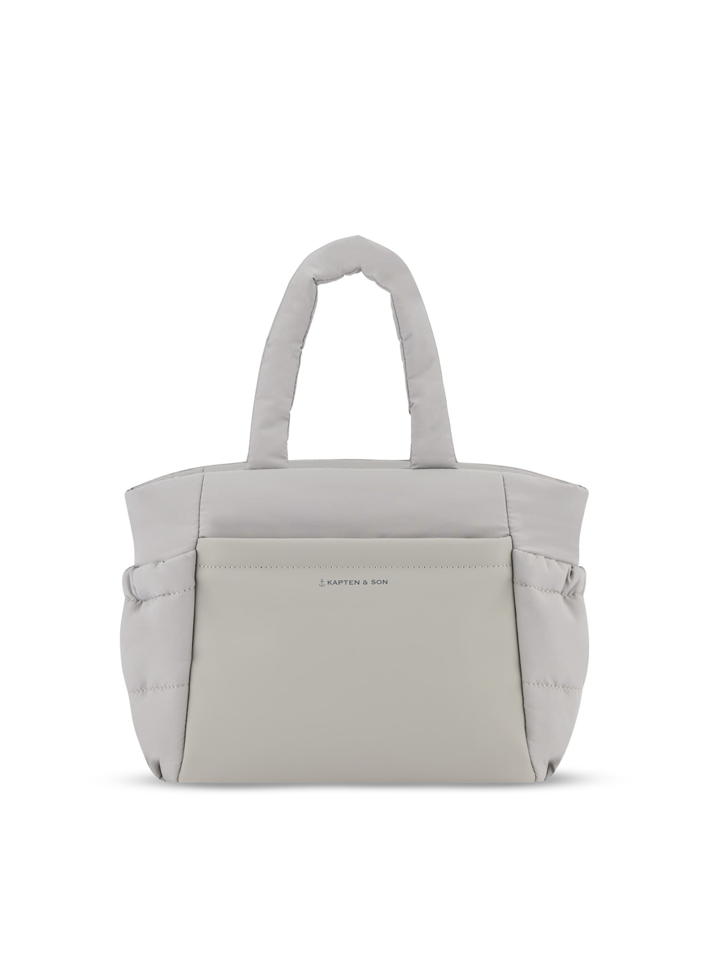 Borsa a mano 'Hellvi Small' di Kapten & Son in grigio: frontale