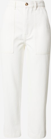 Club Monaco Regular Jeans in Beige: front