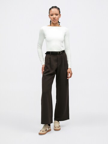 GAP - Pierna ancha Pantalón 'V-EASY' en marrón