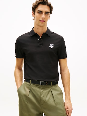 juoda TOMMY HILFIGER Marškinėliai: priekis