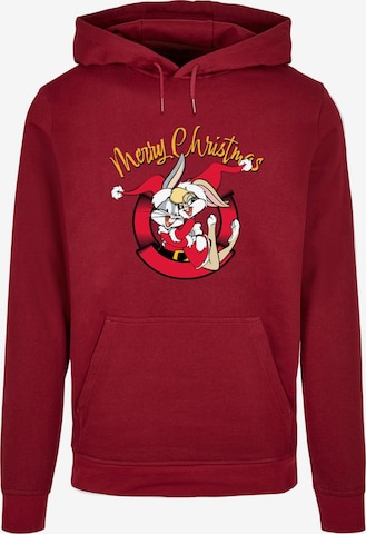 ABSOLUTE CULT Sweatshirt 'Looney Tunes - Lola Merry Christmas' in Rood: voorkant