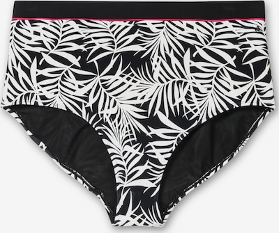 SHEEGO Bikini donji dio u crvena / crna / bijela, Pregled proizvoda