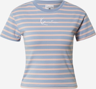 Karl Kani Shirt in Smoke blue / Pastel pink / White, Item view