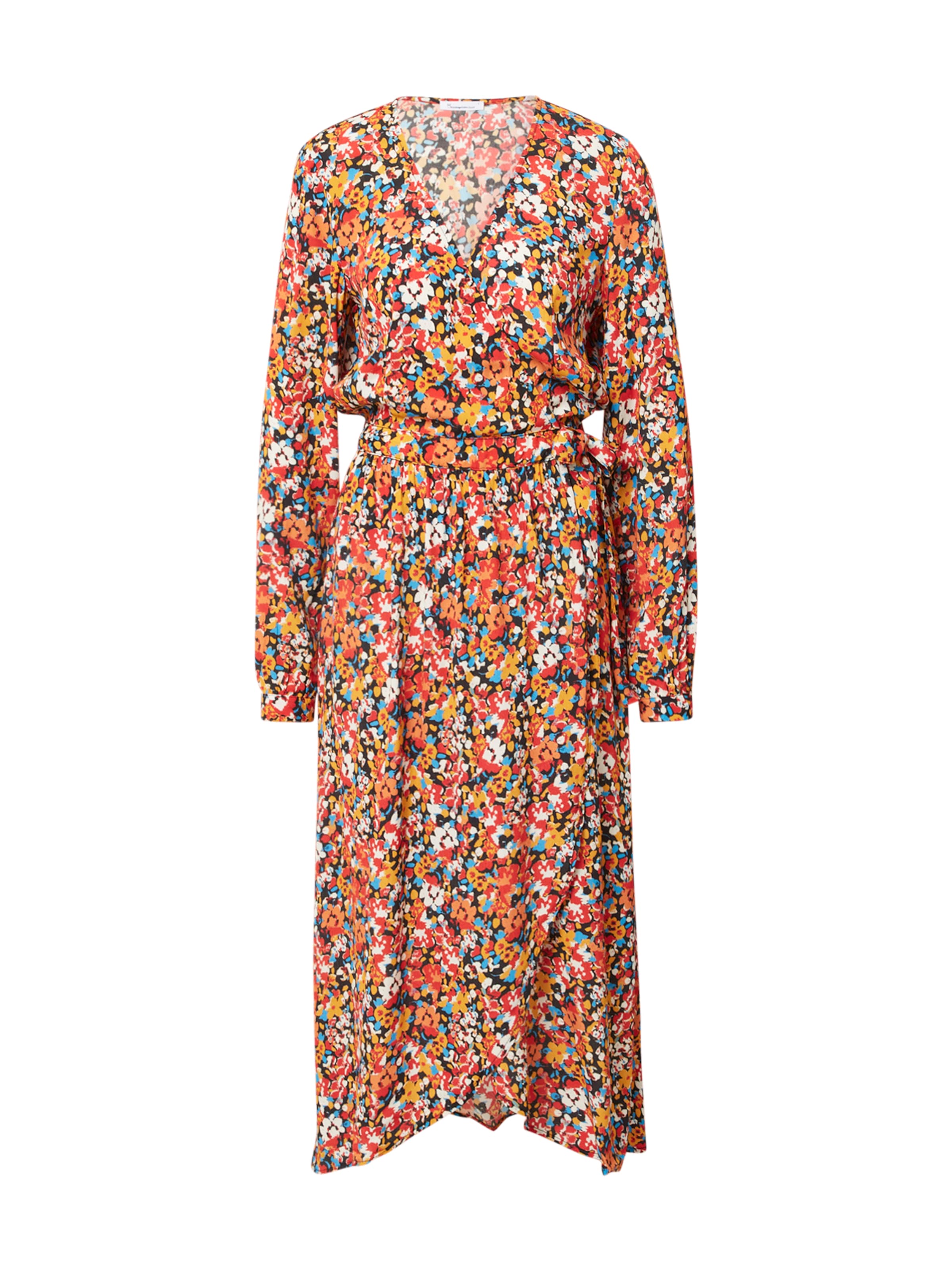 KnowledgeCotton Apparel Šaty – mix barev: přední strana