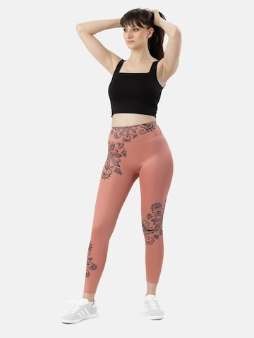 LEAFLETIC Skinny Leggings 'Leafletic Women`s Long Length Legging' in Pink