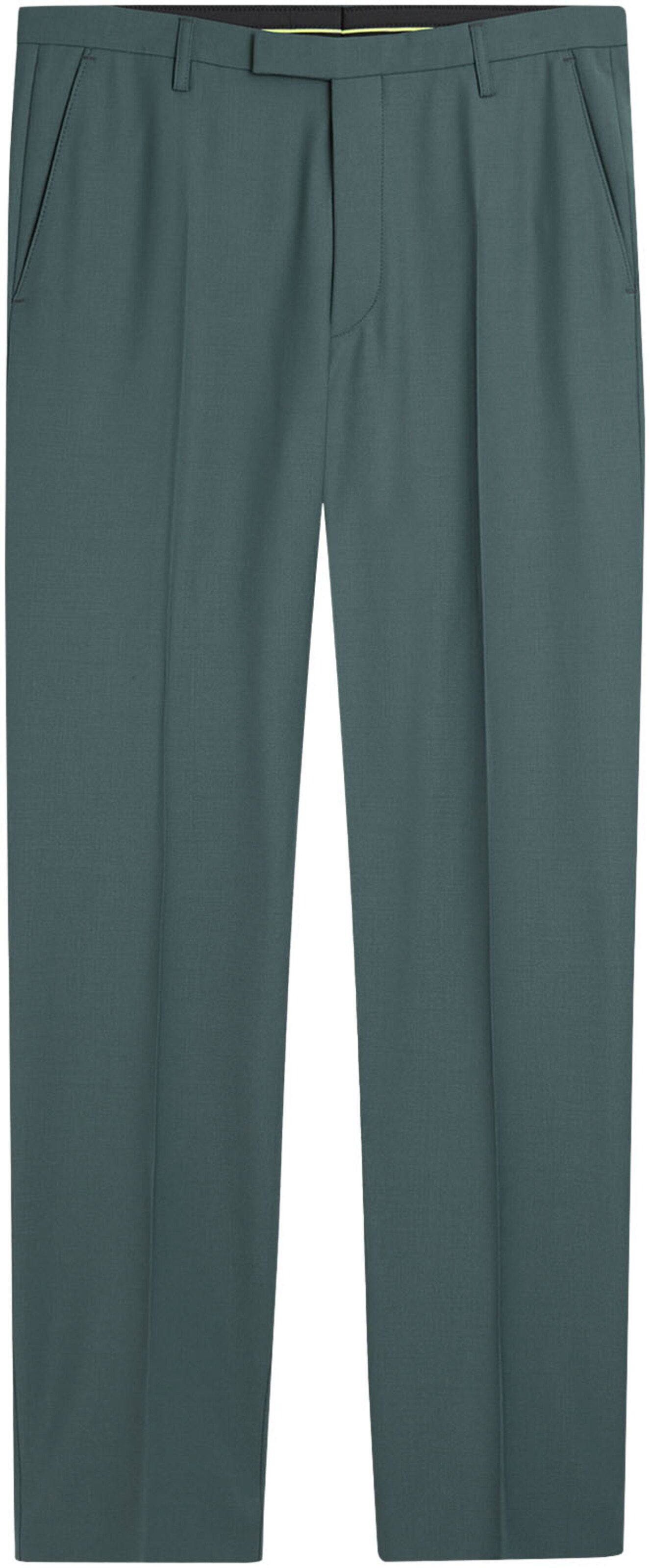 CINQUE Slimfit Bügelfaltenhose in Grün: Vorderseite