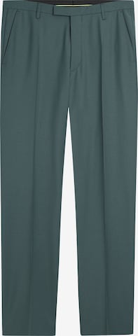 CINQUE Slim fit Pleated Pants in Green: front