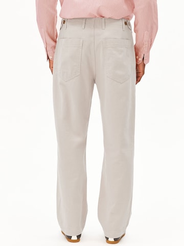 ARMEDANGELS Loosefit Broek in Beige