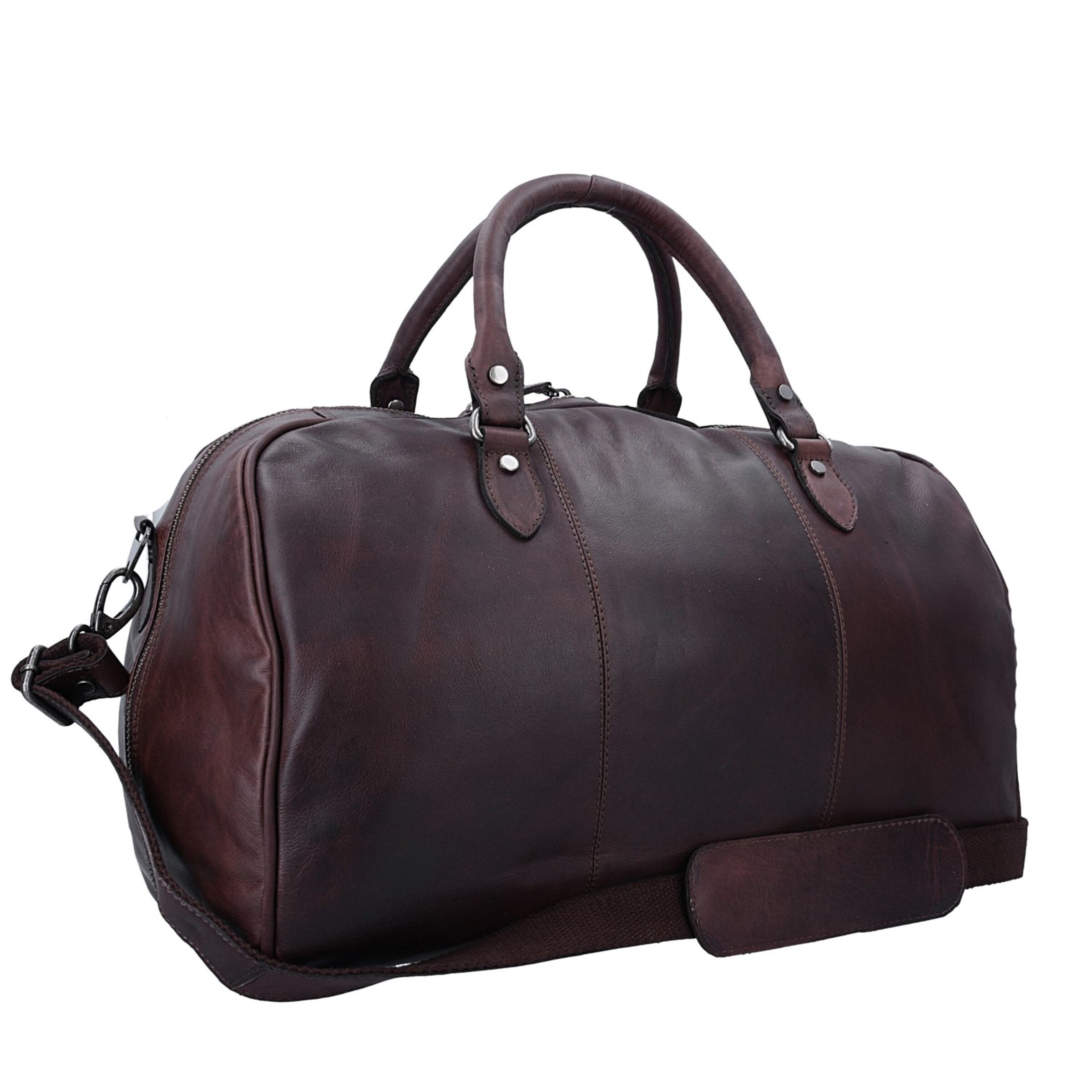 The Chesterfield Brand Weekendtas 'Liam' in Bruin
