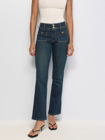 Skinny Jean Salsa Jeans en bleu : devant