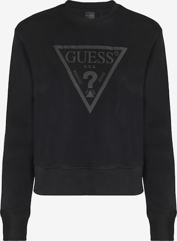 GUESS Majica | črna barva: sprednja stran