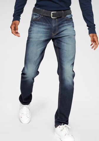 H.I.S Regular Jeans in Blue: front