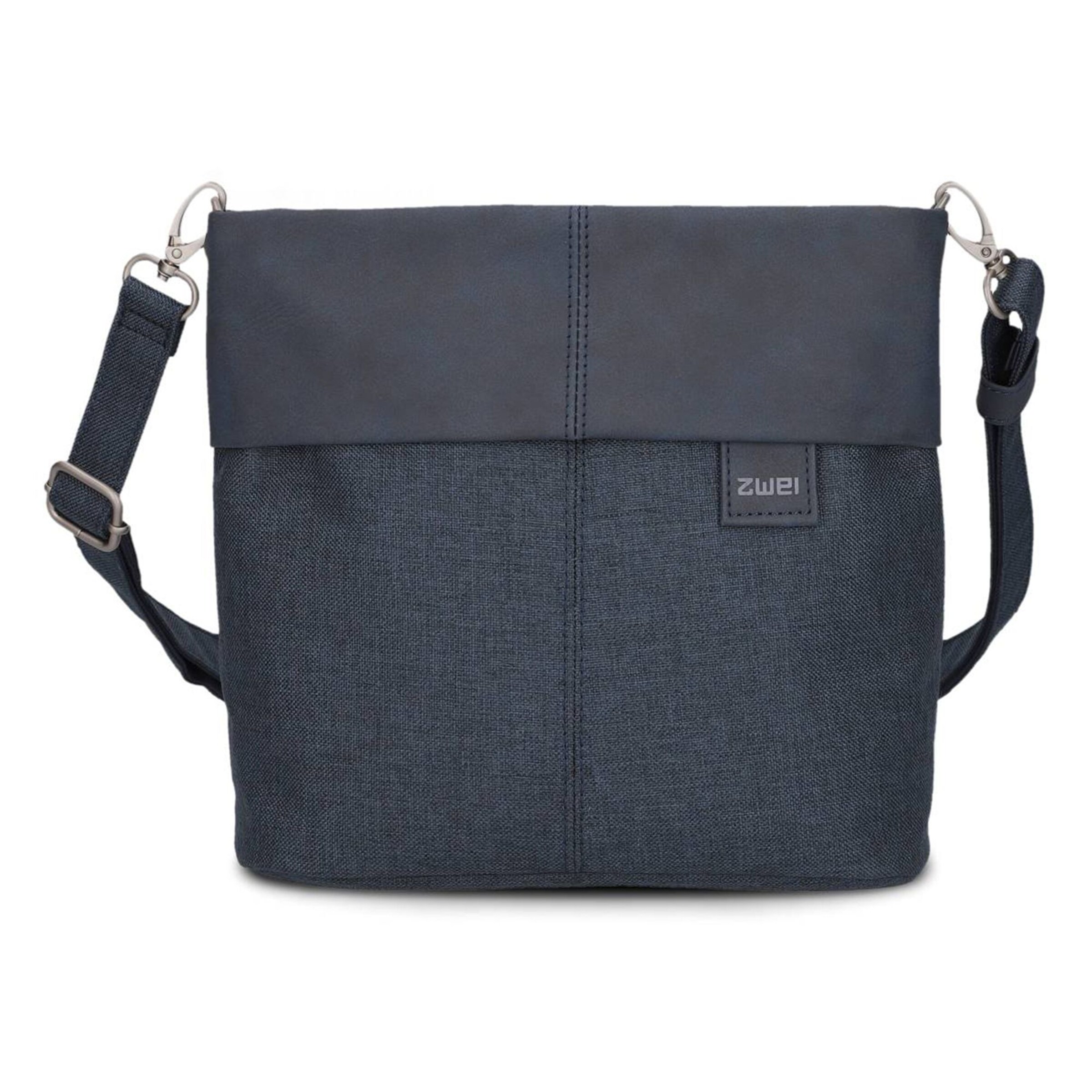 ZWEI Umhängetasche 'Olli' in Blau: Vorderseite