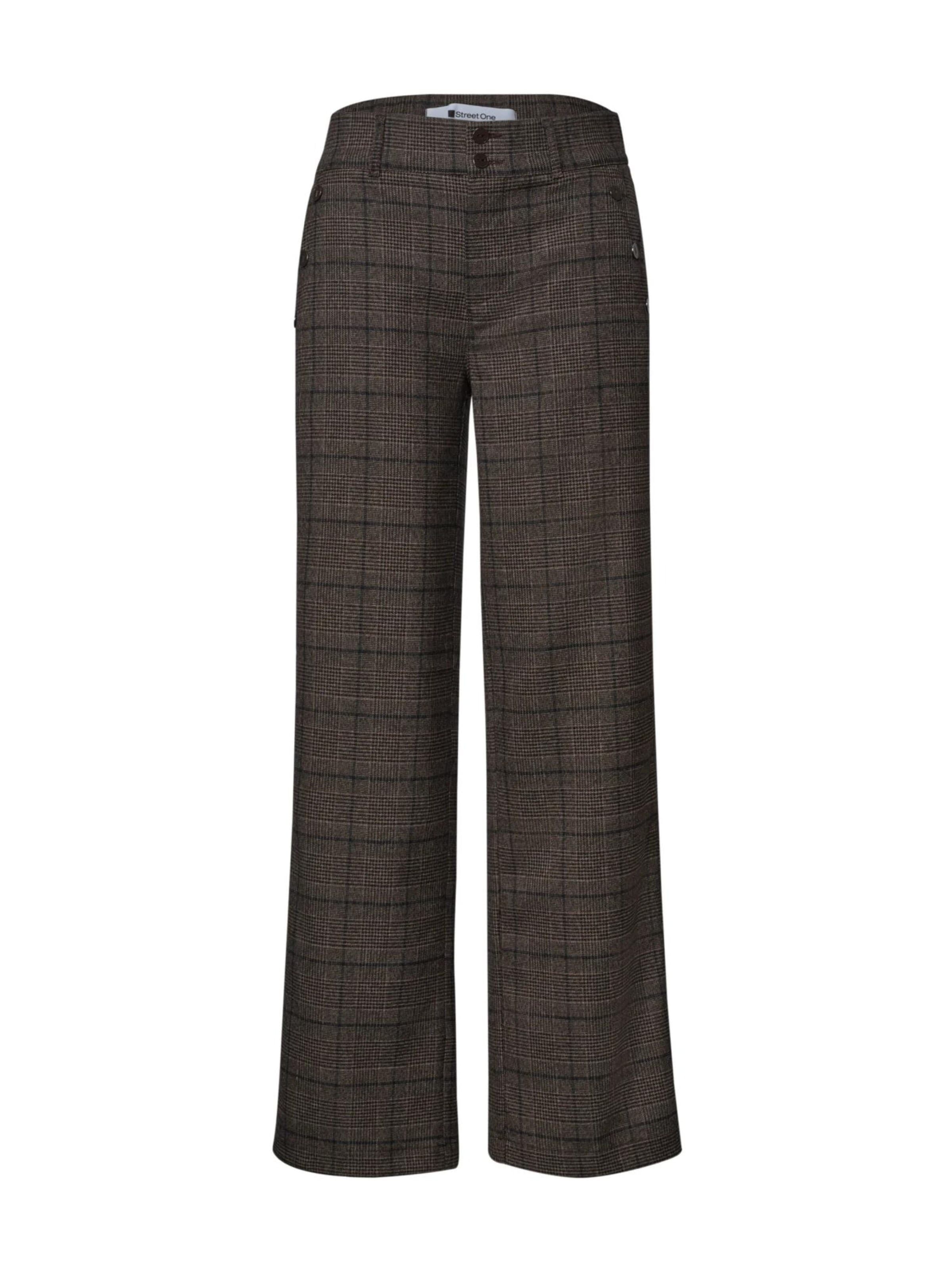 STREET ONE - regular Pantalón en marrón: frente