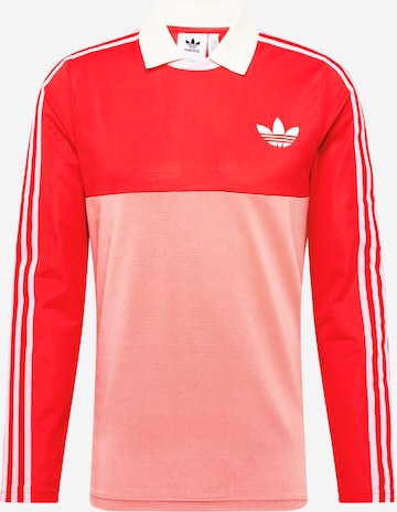 ADIDAS ORIGINALS Poloshirt 'Adicolor 70S Vintage' in Rot: predná strana