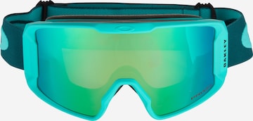OAKLEY Sportovní brýle 'Line Miner' – zelená: přední strana
