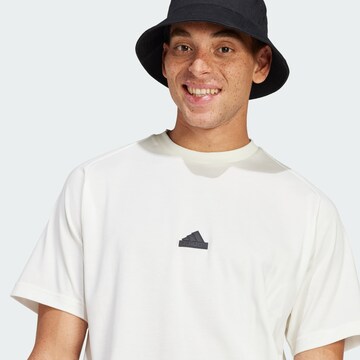 T-Shirt fonctionnel 'Z.N.E.' ADIDAS SPORTSWEAR en blanc