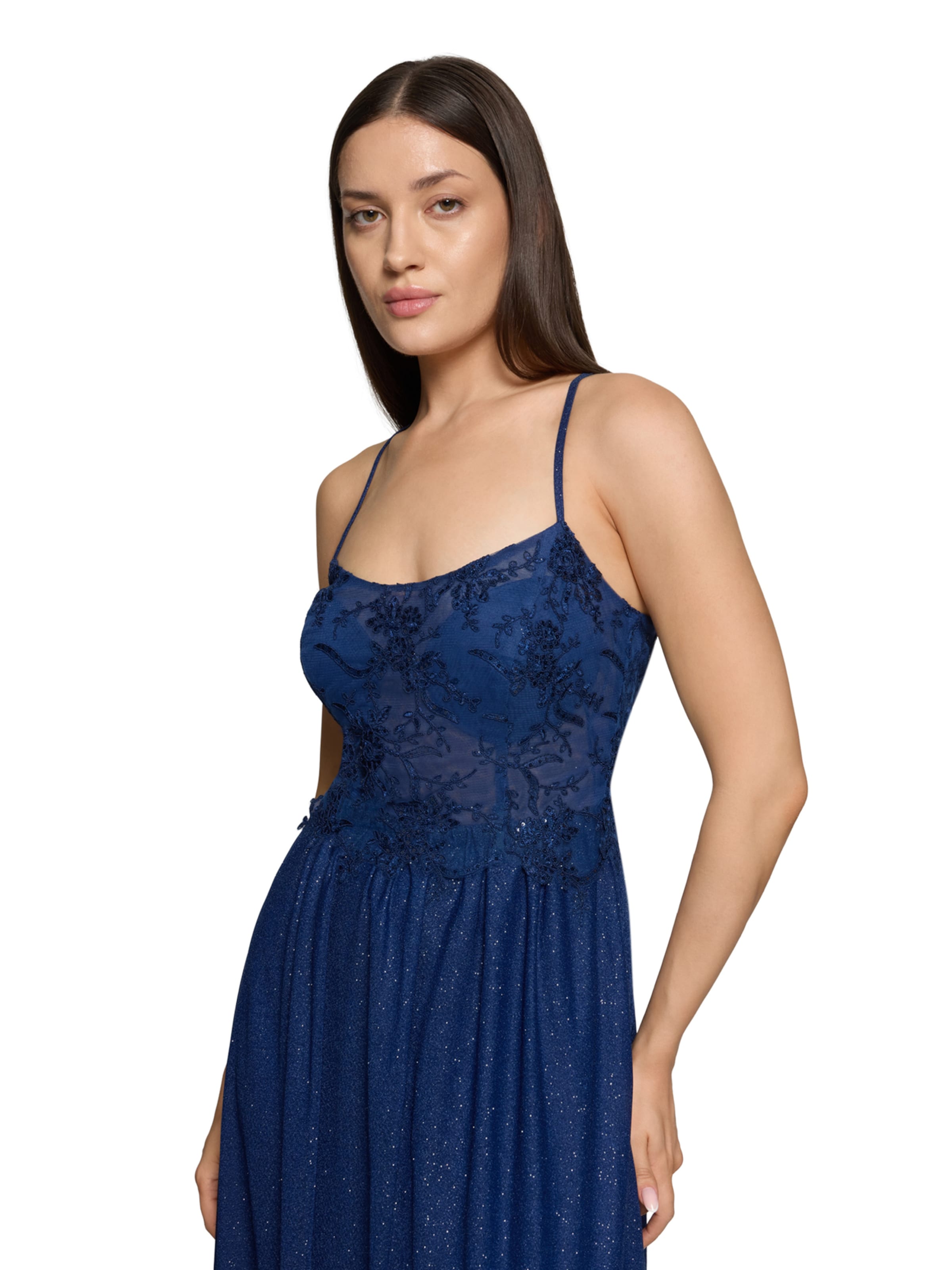 Robe de soirée Vera Mont en bleu