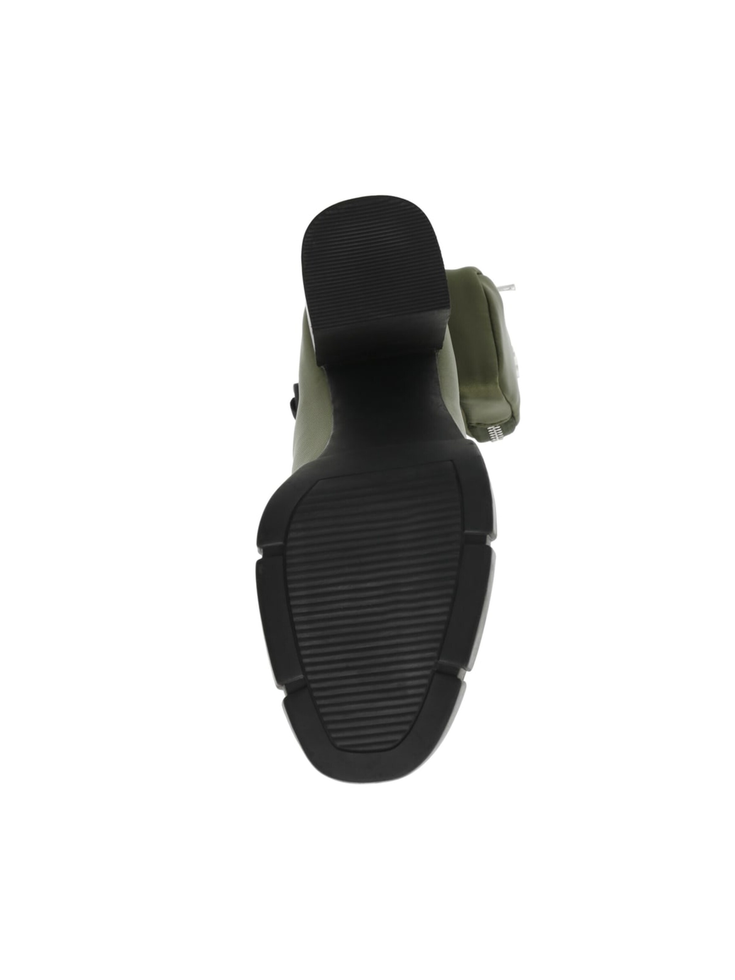 STEVE MADDEN Støvler 'RISEUP OLIVE GREEN' i grøn