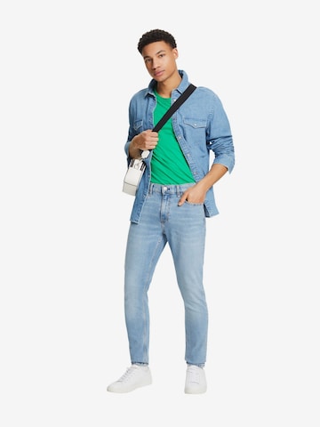 ESPRIT Slimfit Jeans in Blau