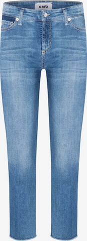 Cambio Jeans ' Piper Cropped ' in Blauw: voorkant