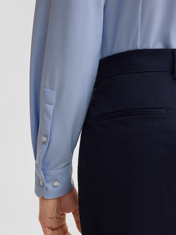 Coupe regular Chemise business STRELLSON en bleu