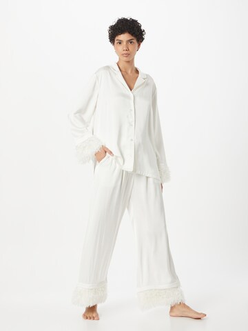 Lindex Pyjamas i hvid: forside
