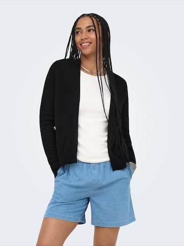 ONLY Knit Cardigan in Black: front