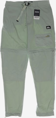 QUIKSILVER Stoffhose S in Grün: Vorderseite