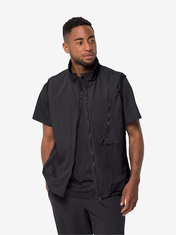 Gilet de sport JACK WOLFSKIN en noir : devant