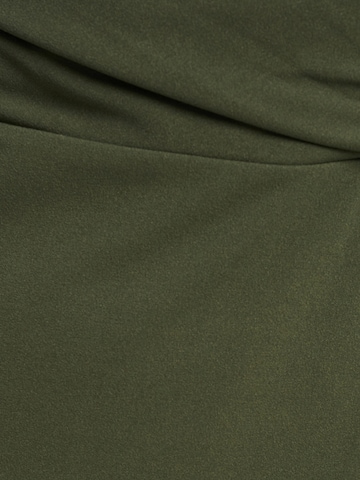 Robe de cocktail 'POLINA' Tussah en vert