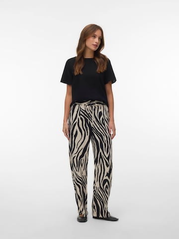 VERO MODA Loose fit Trousers 'VMJESMILO' in Grey