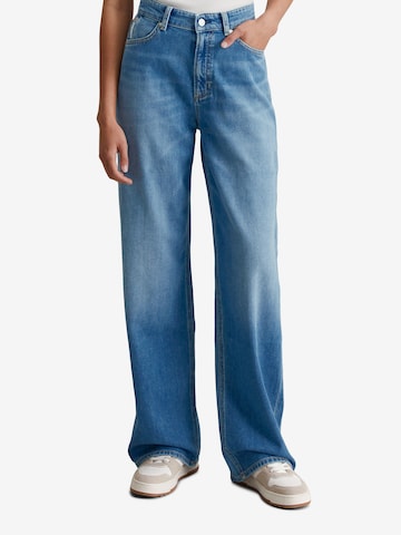 mėlyna Marc O'Polo DENIM Plačios klešnės Džinsai: priekis