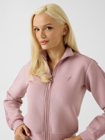GUESS Sweatshirt 'Allie Scuba' in Pink